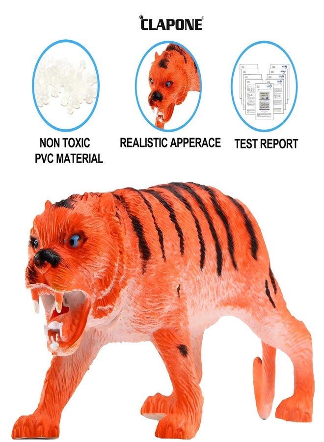 CLAPONE Animals Figure,53 Piece Mini Jungle Toys Set Animal Figurines Mini Animals Safari Animals Figures Zoo Animals Toy Toddler Toys Safari Realistic (Multicolor, 53Pc Animal) - Image 3